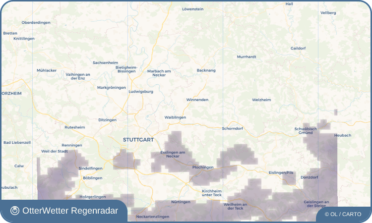 Widget-Vorschau für Korb Wetter-Widget-Vorschau mit Vorhersagedaten für Korb