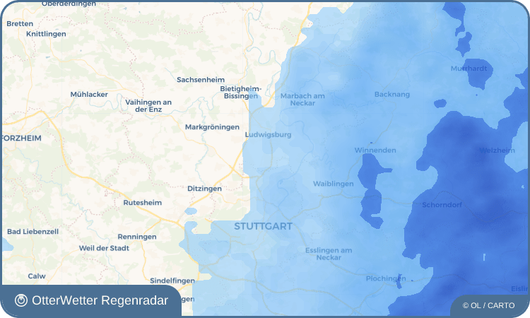 Widget-Vorschau für Kornwestheim Wetter-Widget-Vorschau mit Vorhersagedaten für Kornwestheim