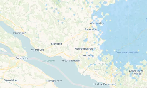 Regenradar Krehenberg: aktuelle Niederschläge in Krehenberg und Umgebung, Stand 24. Oktober 2026 um 19:30 Uhr