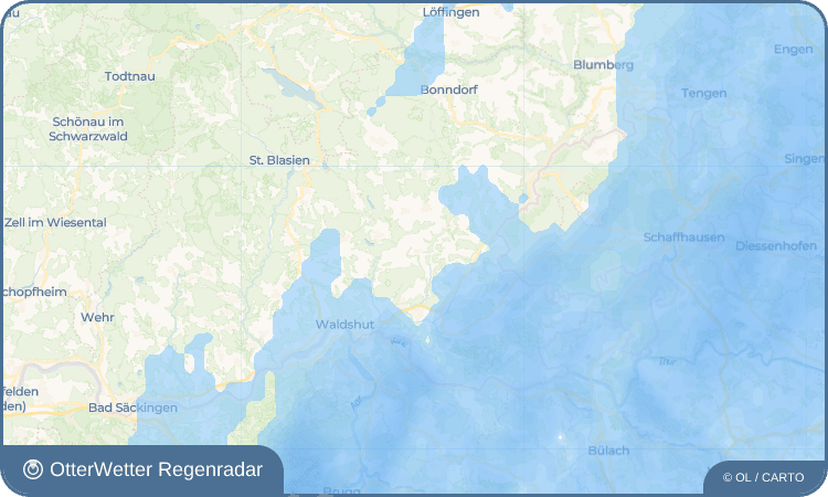 OtterWetter Regenradar-Widget Krenkingen
