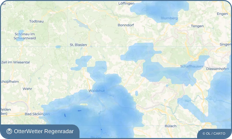 Widget-Vorschau für Krenkingen Wetter-Widget-Vorschau mit Vorhersagedaten für Krenkingen