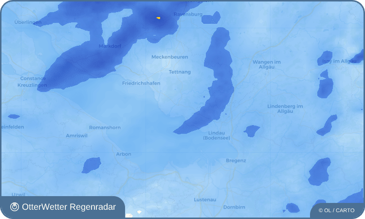 Wetter-Widget-Vorschau mit Vorhersagedaten für Kressbronn am Bodensee