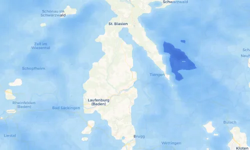 Regenradar Vorschaubild - Aktuelle Niederschläge in Kuchelbach und Umgebung