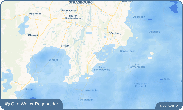 OtterWetter Regenradar-Widget Kürzell
