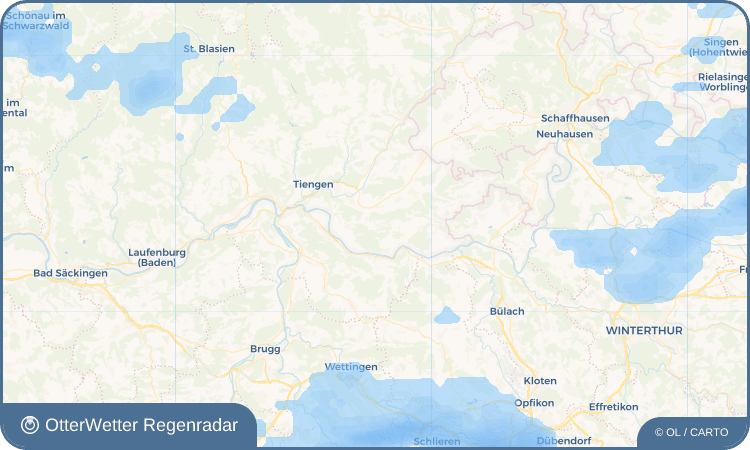 OtterWetter Regenradar-Widget Küßnach