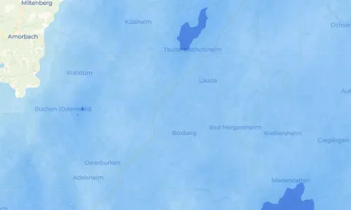 Regenradar Vorschaubild - Aktuelle Niederschläge in Kupprichhausen und Umgebung