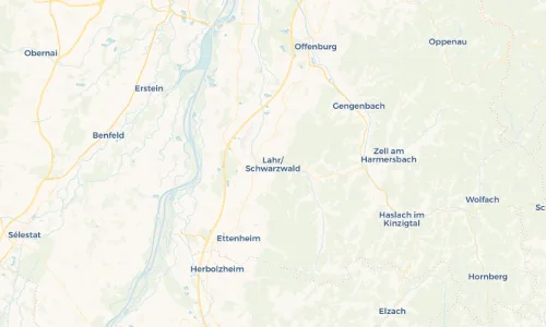 Regenradar Vorschaubild - Aktuelle Niederschläge in Lahr/Schwarzwald und Umgebung