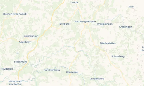 Regenradar Vorschaubild - Aktuelle Niederschläge in Laibach und Umgebung