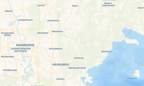 Regenradar Vorschaubild - Aktuelle Niederschläge in Lampenhain und Umgebung