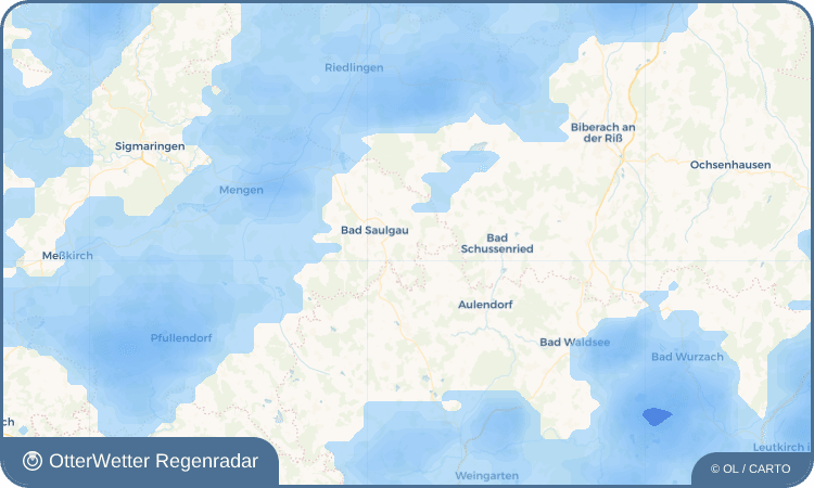 Wetter-Widget-Vorschau mit Vorhersagedaten für Lampertsweiler