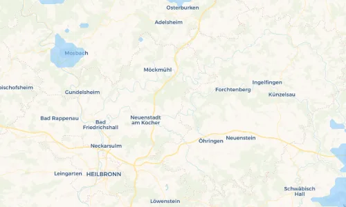 Regenradar Vorschaubild - Aktuelle Niederschläge in Lampoldshausen und Umgebung
