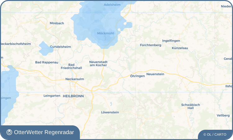 Wetter-Widget-Vorschau mit Vorhersagedaten für Langenbeutingen