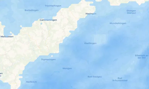 Regenradar Vorschaubild - Aktuelle Niederschläge in Langenenslingen und Umgebung