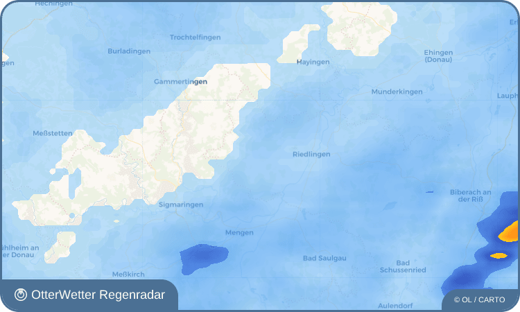 OtterWetter Regenradar-Widget Langenenslingen