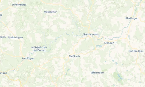 Regenradar Langenhart: aktuelle Niederschläge in Langenhart und Umgebung, Stand 25. Oktober 2026 um 17:15 Uhr