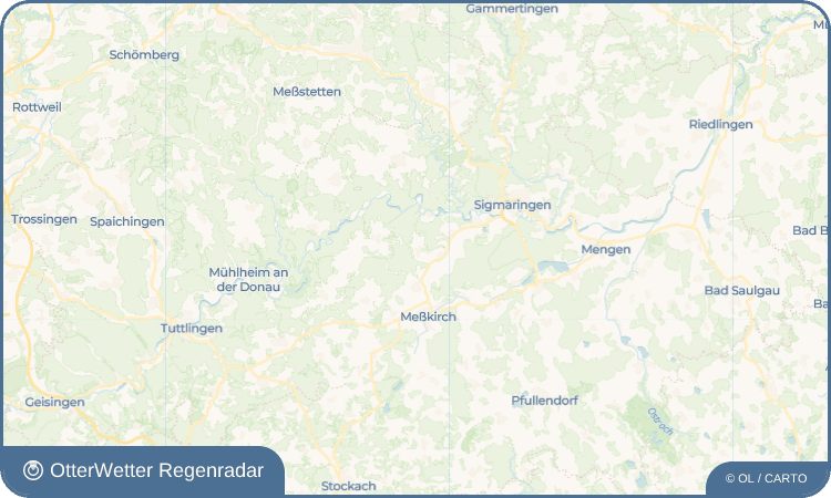 OtterWetter Regenradar-Widget Langenhart