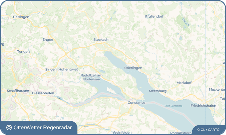 OtterWetter Regenradar-Widget Langenrain