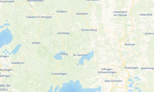 Regenradar Vorschaubild - Aktuelle Niederschläge in Langenschiltach und Umgebung