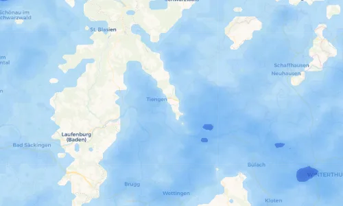 Regenradar Vorschaubild - Aktuelle Niederschläge in Lauchringen und Umgebung