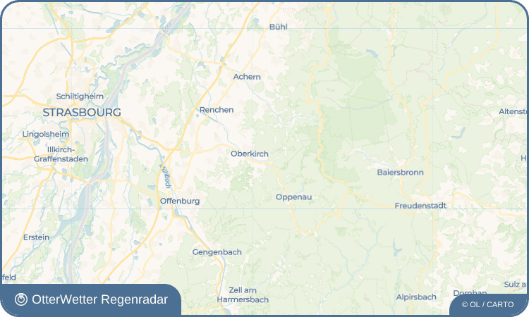 Wetter-Widget-Vorschau mit Vorhersagedaten für Lautenbach