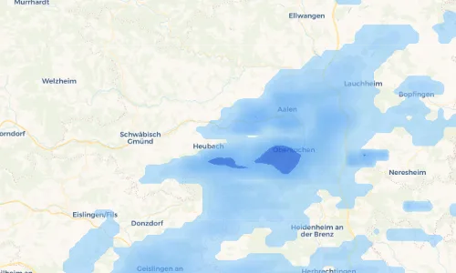Regenradar-Vorschau: aktuelle Niederschläge in Lautern und Umgebung