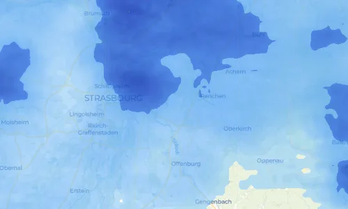 Regenradar Vorschaubild - Aktuelle Niederschläge in Legelshurst und Umgebung