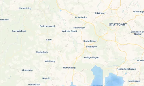 Regenradar-Vorschau: aktuelle Niederschläge in Lehenweiler und Umgebung