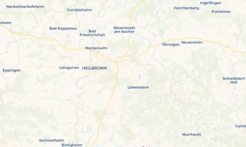 Regenradar-Vorschau: aktuelle Niederschläge in Lehrensteinsfeld und Umgebung