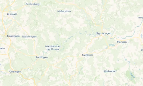 Regenradar Vorschaubild - Aktuelle Niederschläge in Leibertingen und Umgebung