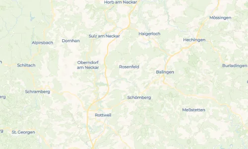 Regenradar Vorschaubild - Aktuelle Niederschläge in Leidringen und Umgebung