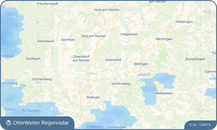 Wetter-Widget-Vorschau mit Vorhersagedaten für Leidringen
