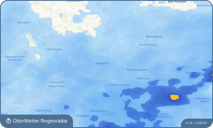 OtterWetter Regenradar-Widget Leimbach