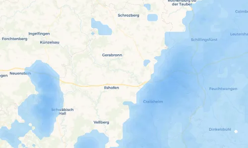 Regenradar Vorschaubild - Aktuelle Niederschläge in Lendsiedel und Umgebung
