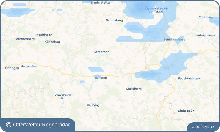 Wetter-Widget-Vorschau mit Vorhersagedaten für Lendsiedel
