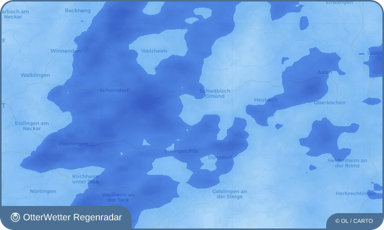 OtterWetter Regenradar-Widget Lenglingen