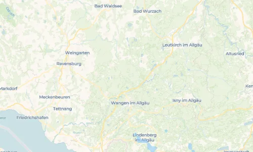 Regenradar Vorschaubild - Aktuelle Niederschläge in Leupolz und Umgebung
