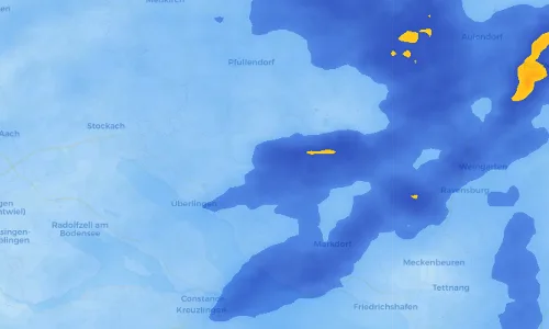 Regenradar Vorschaubild - Aktuelle Niederschläge in Leustetten und Umgebung