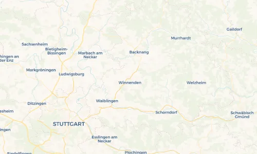 Regenradar Vorschaubild - Aktuelle Niederschläge in Leutenbach und Umgebung
