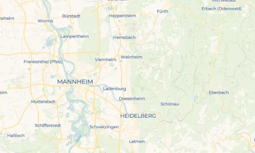 Regenradar Vorschaubild - Aktuelle Niederschläge in Leutershausen und Umgebung