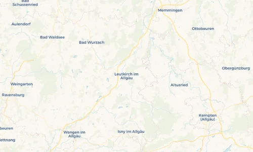 Regenradar Vorschaubild - Aktuelle Niederschläge in Leutkirch im Allgäu und Umgebung