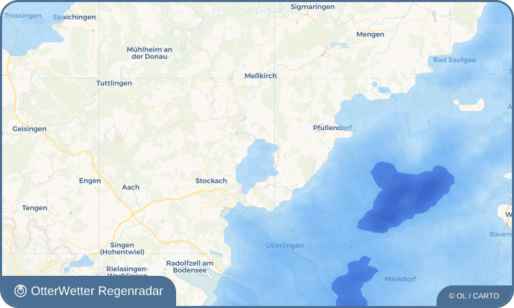 OtterWetter Regenradar-Widget Liggersdorf