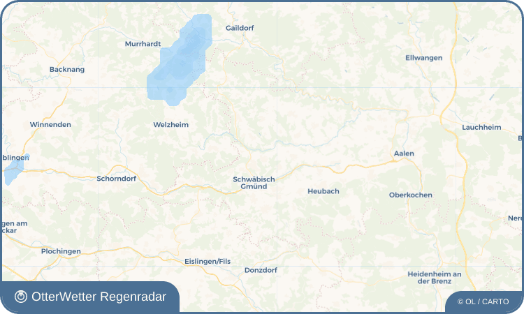 Wetter-Widget-Vorschau mit Vorhersagedaten für Lindach