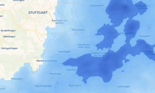 Regenradar Vorschaubild - Aktuelle Niederschläge in Lindorf und Umgebung