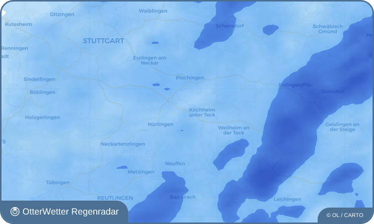 OtterWetter Regenradar-Widget Lindorf