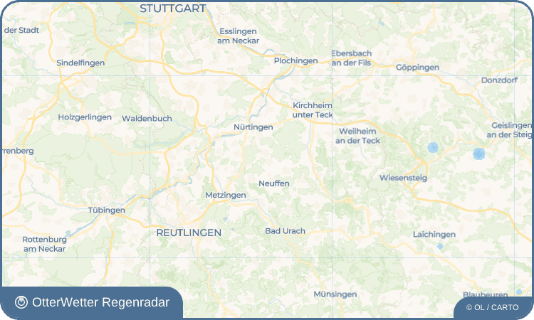 OtterWetter Regenradar-Widget Linsenhofen