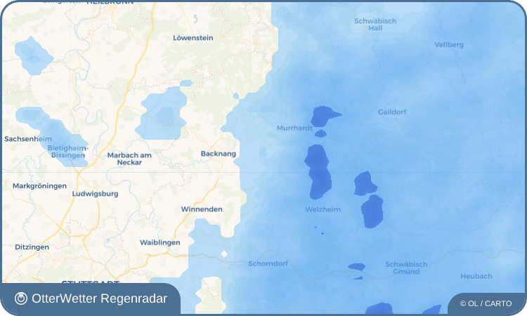 OtterWetter Regenradar-Widget Lippoldsweiler