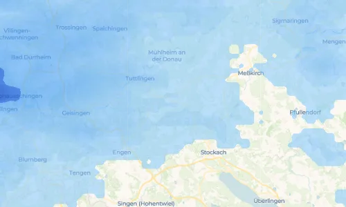 Regenradar Vorschaubild - Aktuelle Niederschläge in Liptingen und Umgebung