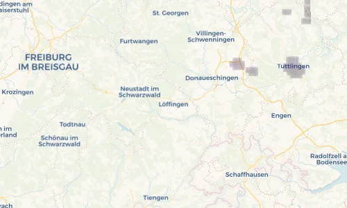 Regenradar Vorschaubild - Aktuelle Niederschläge in Löffingen und Umgebung