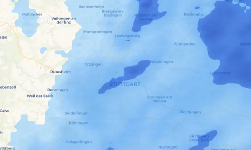 Regenradar Vorschaubild - Aktuelle Niederschläge in LöwenTorCenter und Umgebung
