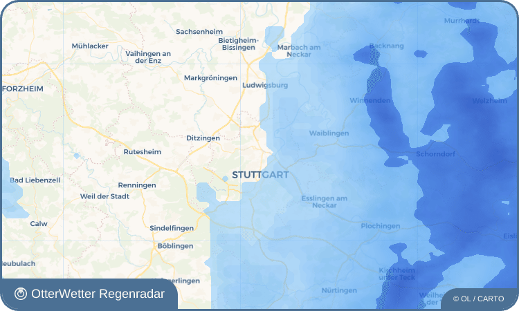 OtterWetter Regenradar-Widget LöwenTorCenter